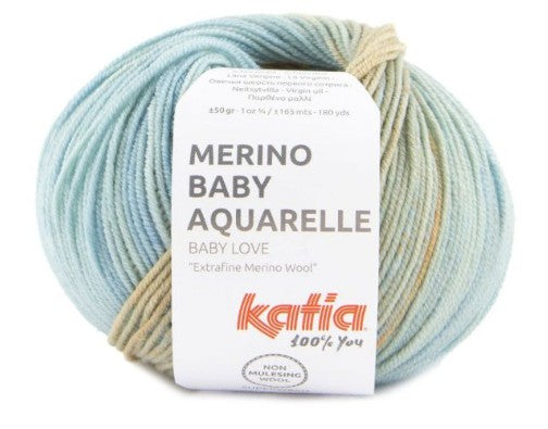 Merino Baby Aquarelle
