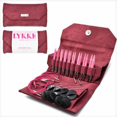 Lykke 3.5" Interchangeable Needle Set - Blush Denim