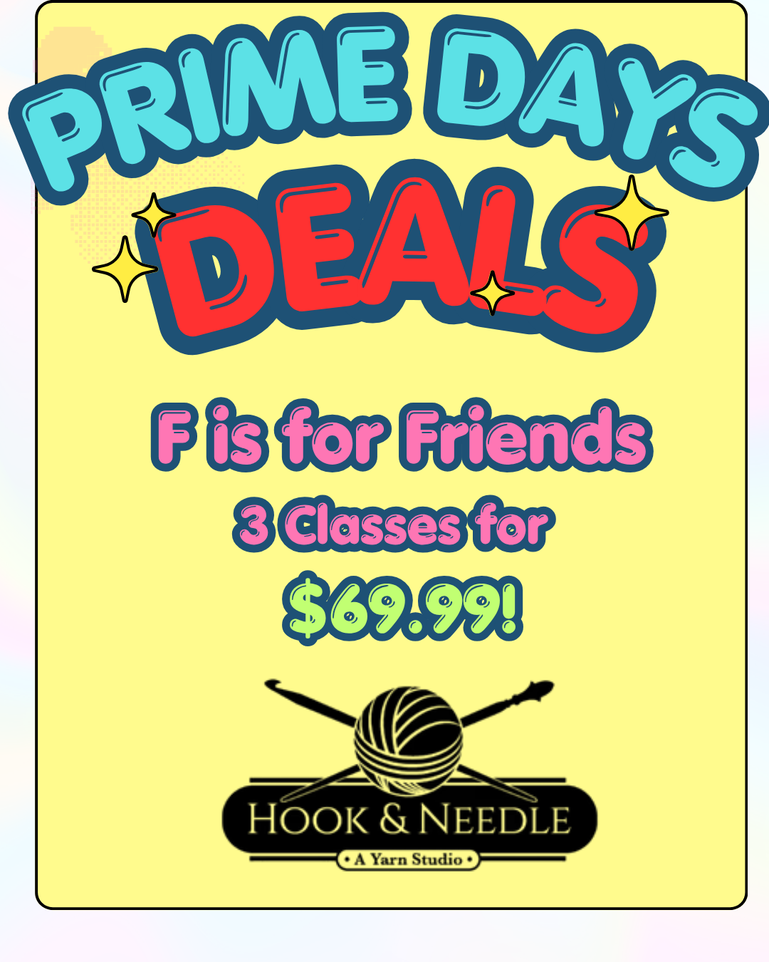 F is for Friends - Class Pack for $69.99