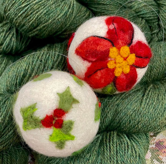 Felted Christmas Ornament Make & Take