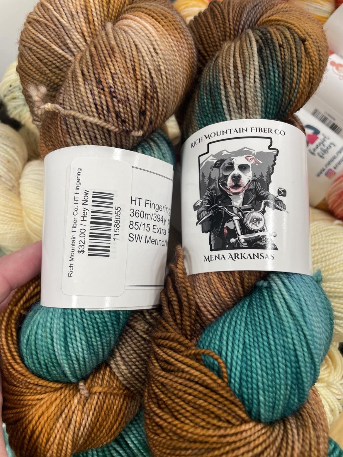 Rich Mountain Fiber Co. HT Fingering