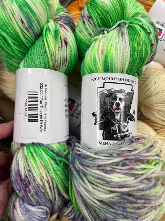 Rich Mountain Fiber Co. 4 Ply Fingering