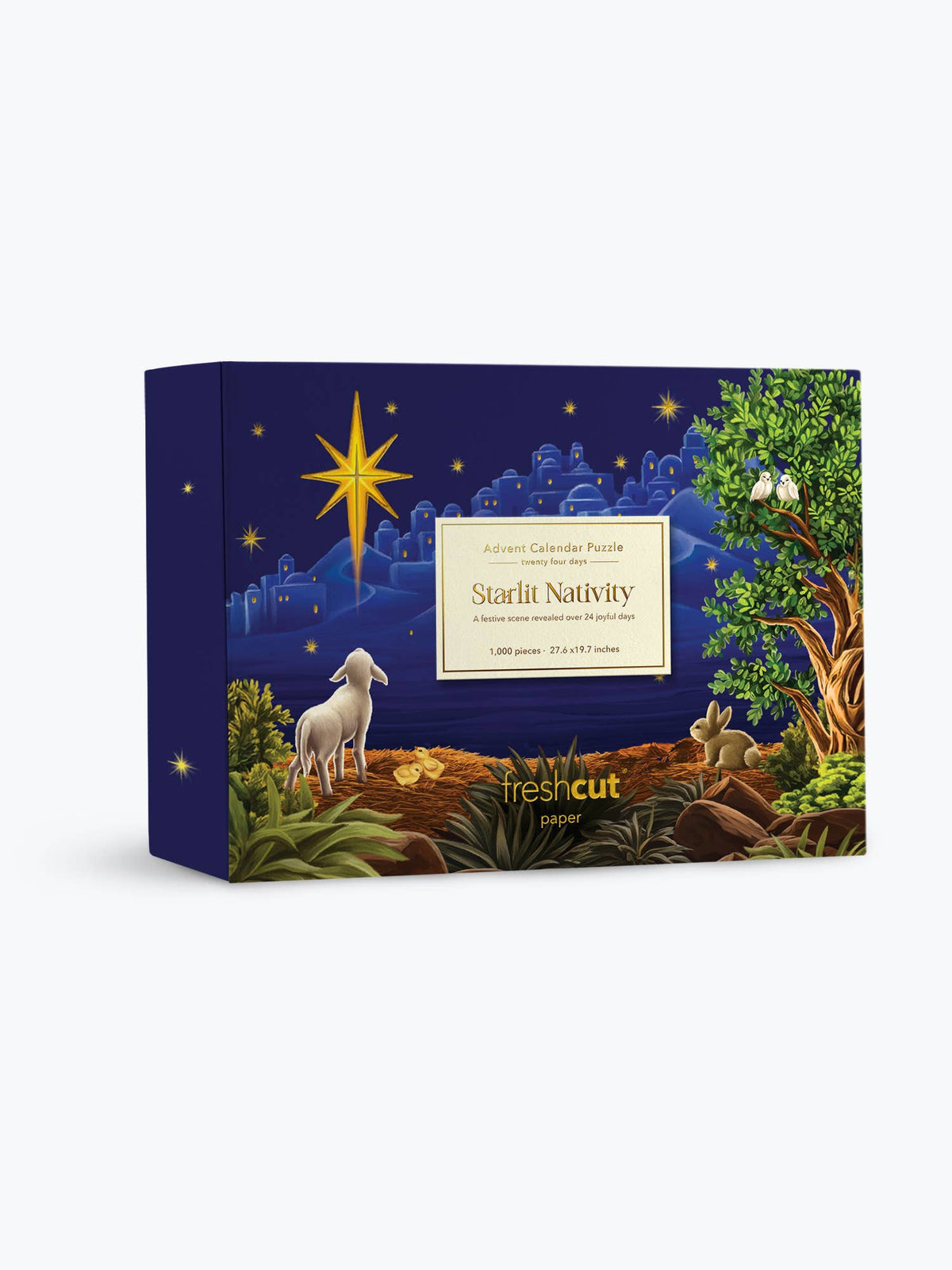 Starlit Nativity Advent Puzzle