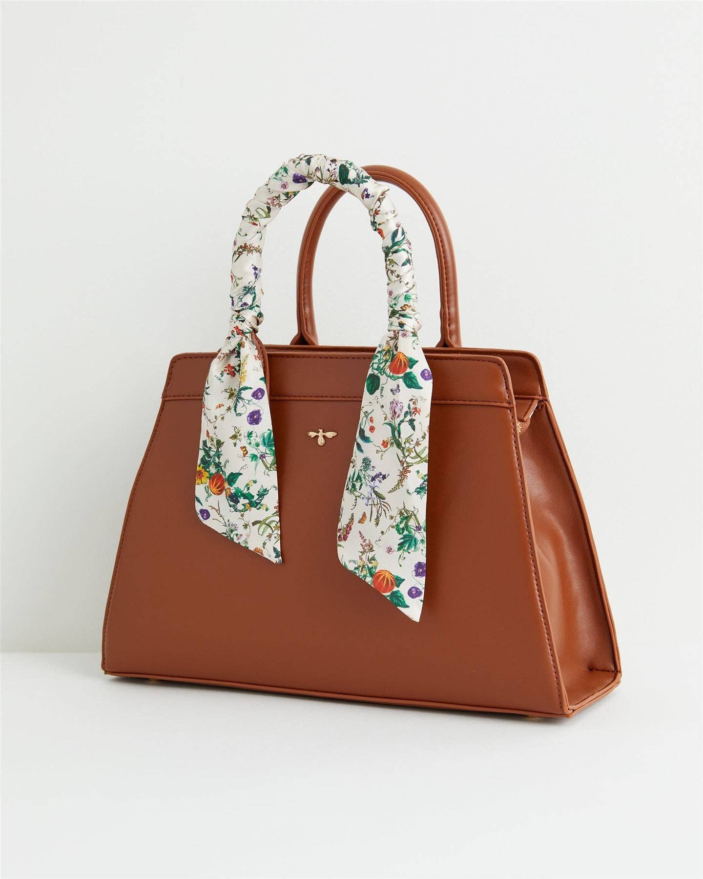 Pumpkin Tan Tote Purse - Fable