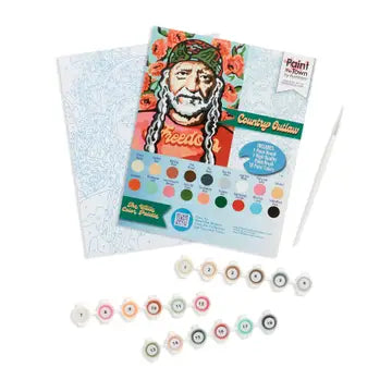 February Art Night Paint by Number