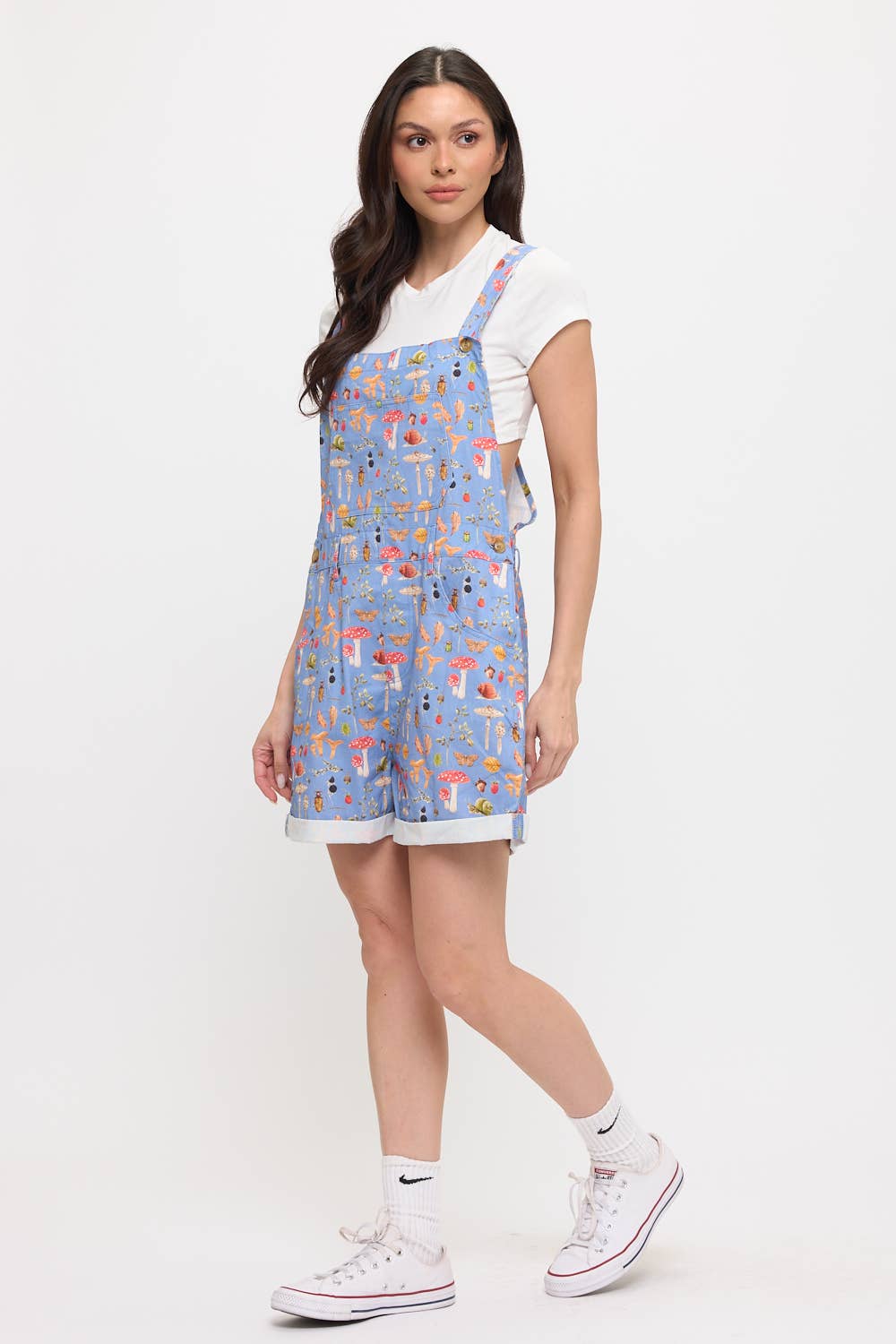 Enchanted Forest Mushroom Shortalls