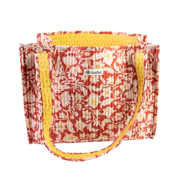 Quilted Cotton Tote