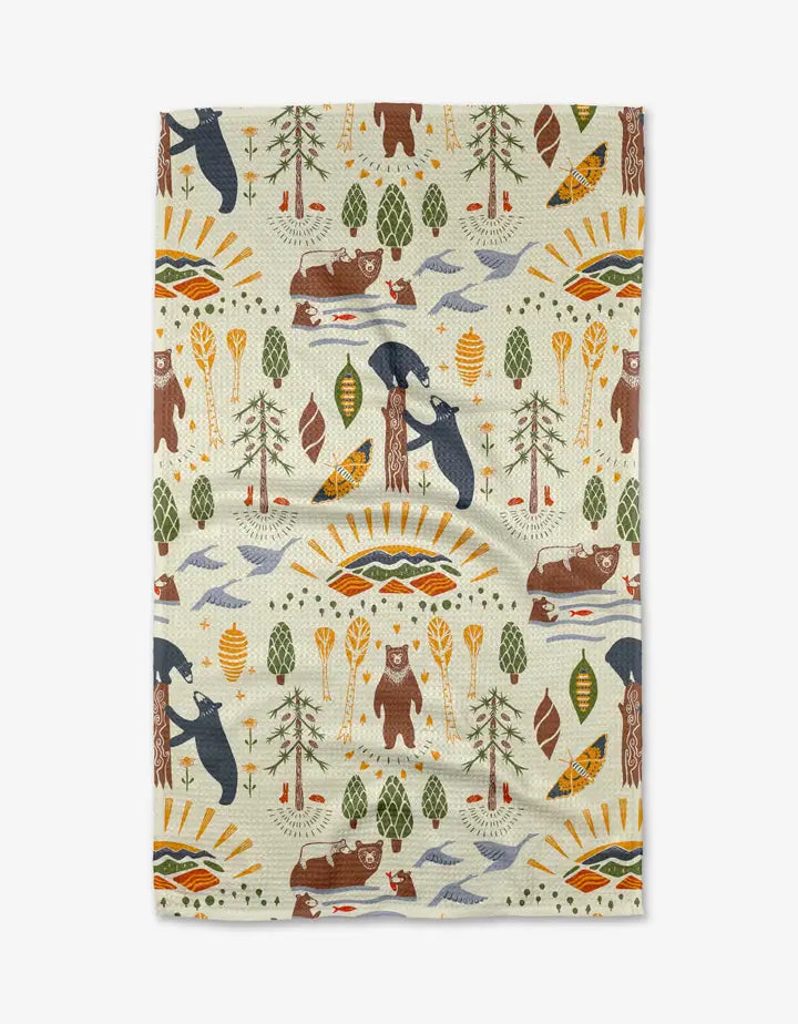 Geometry Tea Towel