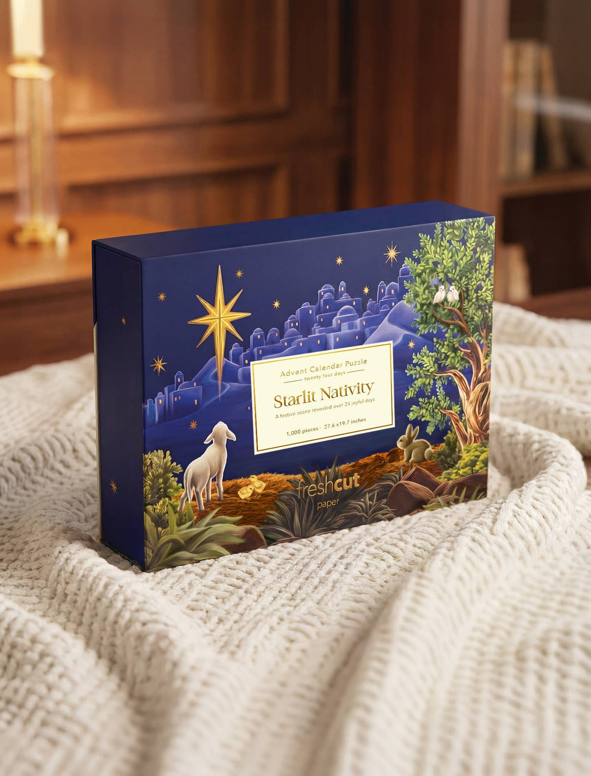 Starlit Nativity Advent Puzzle