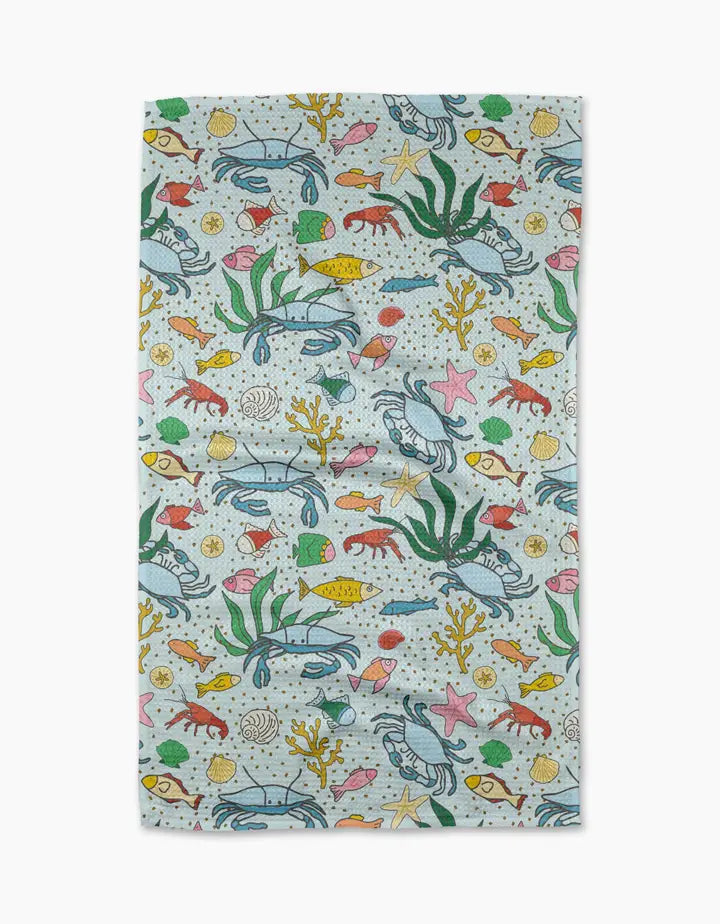 Geometry Tea Towel