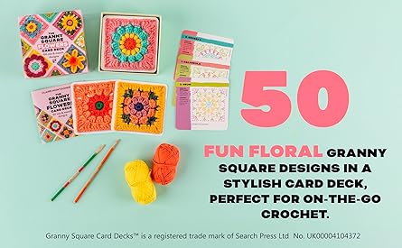 The Granny Square Flowers Card Deck