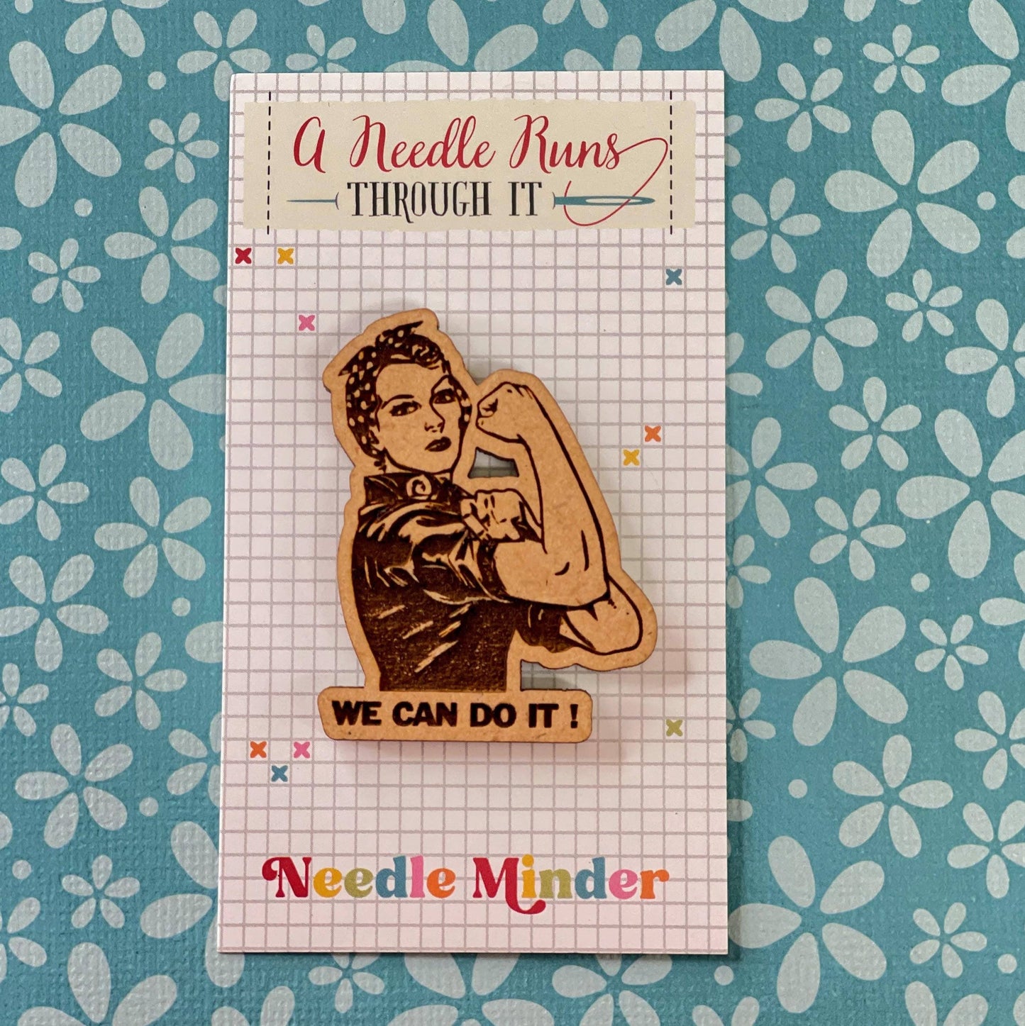 Rosie the Riveter needle minder