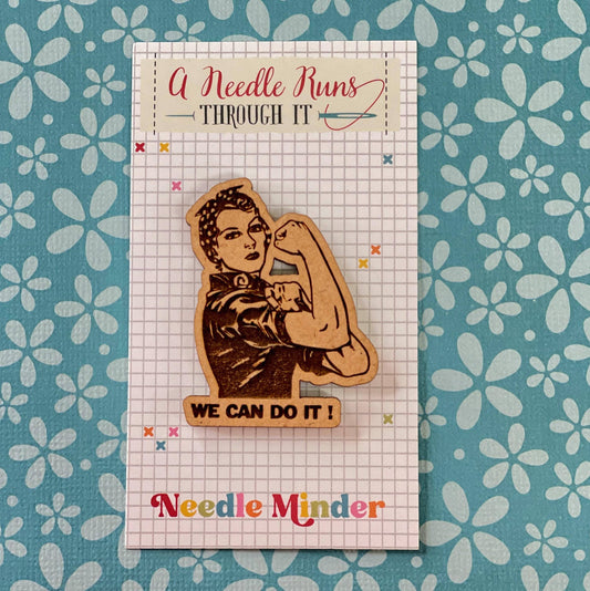 Rosie the Riveter needle minder