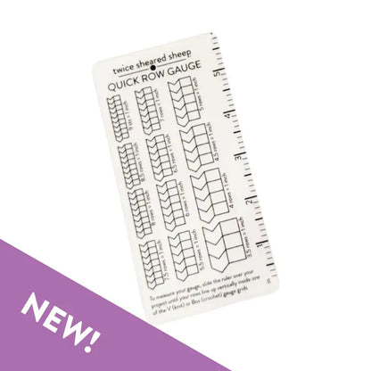 Quick Row Gauge Ruler