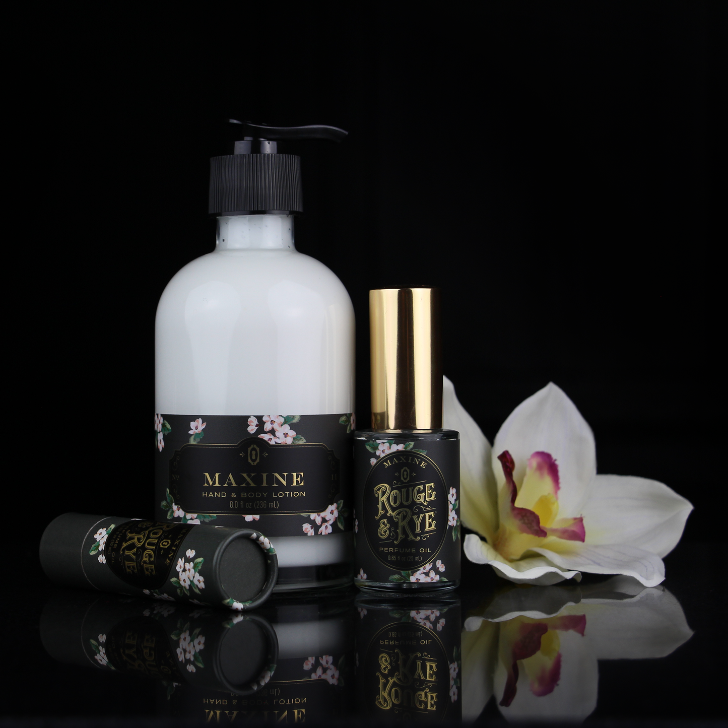 Maxine Lotion • Vanilla and Leather