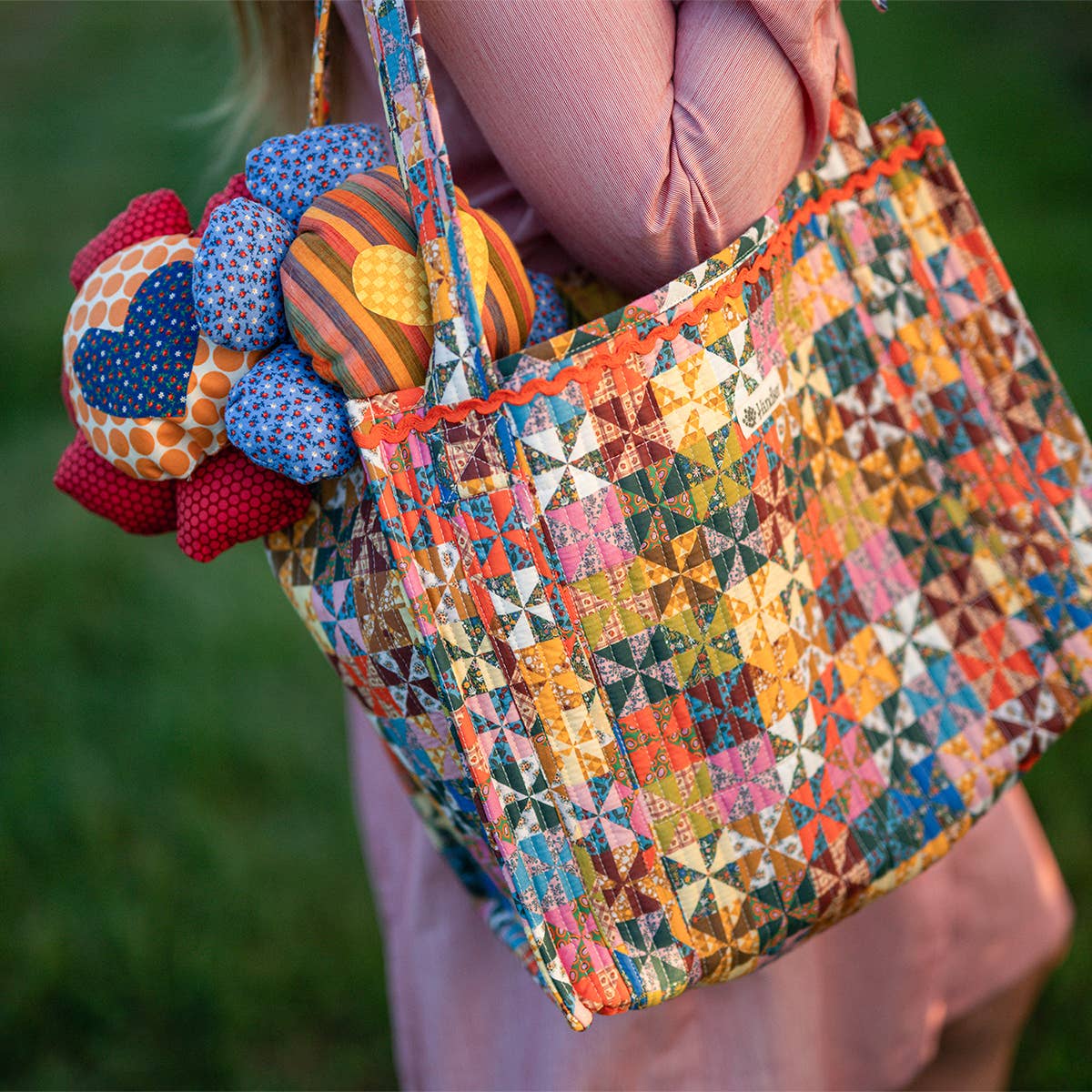 Quilted Cotton Tote
