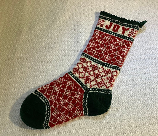 Stocking Workshop: Christmas Diamonds Stocking