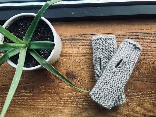 Study Buddy Fingerless Mitts
