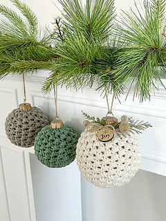 Christmas in July Crochet Ornament Series
