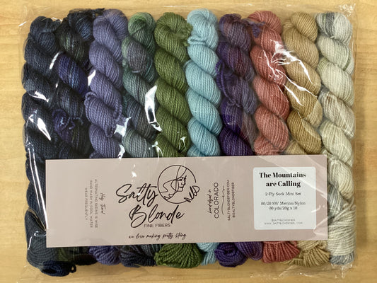 Salty Blonde 2-ply Sock Mini Set