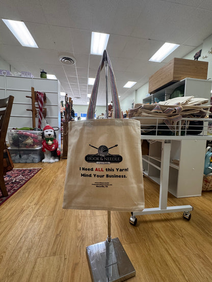 Hook & Needle 'I Need ALL This Yarn' Tote