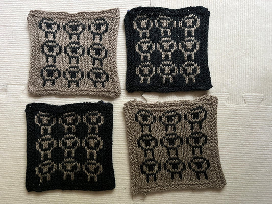 Sheepy Steeky Coasters (Skill Building)