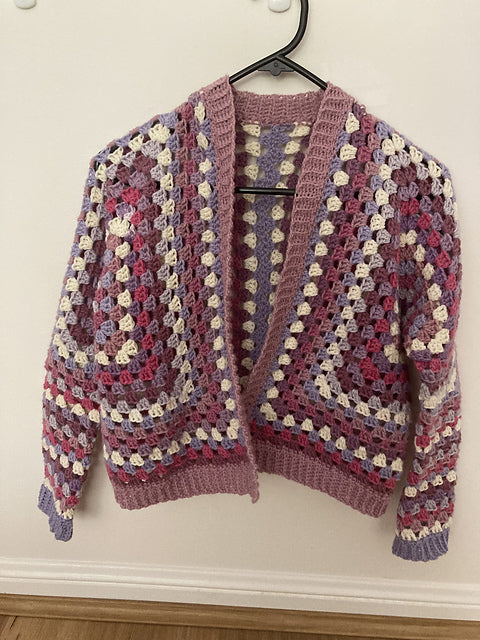 Hexagon Cardigan (Crochet)