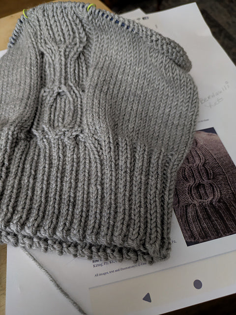 Bernoulli Cabled Hat