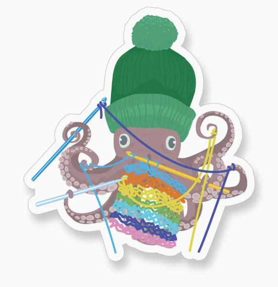 Knit and Crochet Stickers