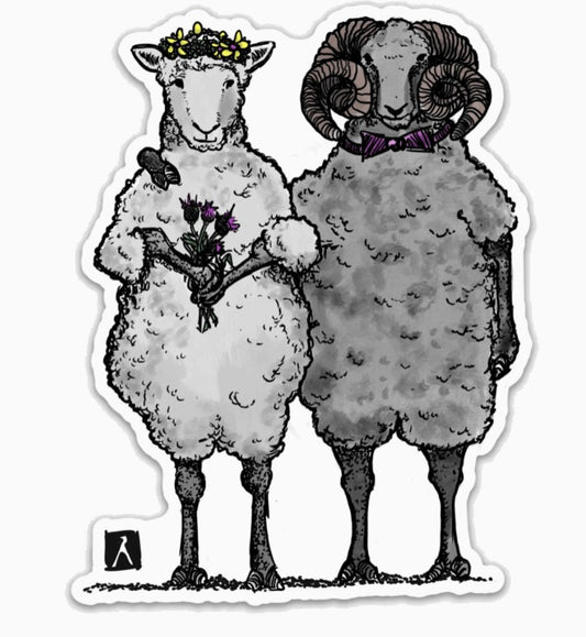 Sheep and Alpaca Stickers