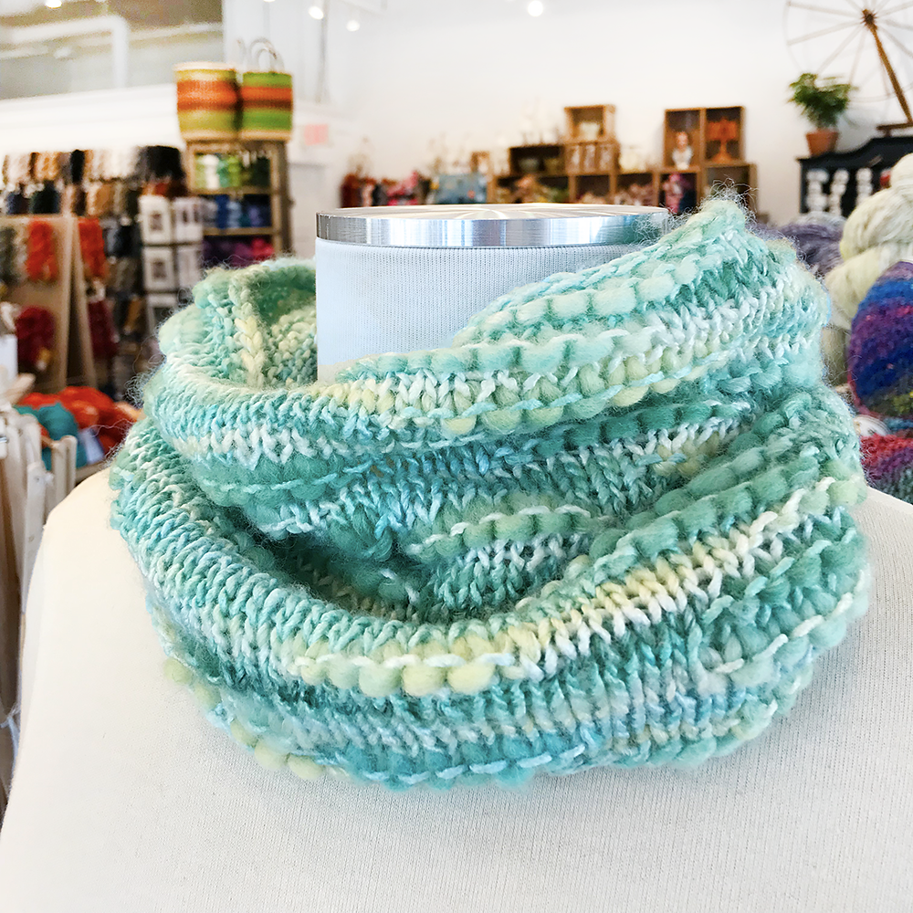 Bamboo Bloom Cowl: Knitting 102