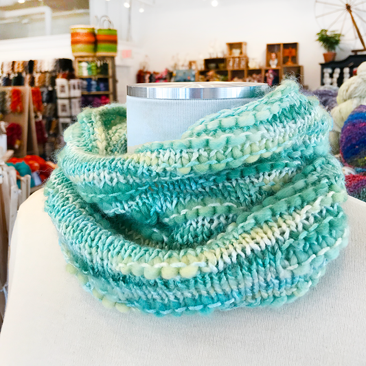 Bamboo Bloom Cowl: Knitting 102