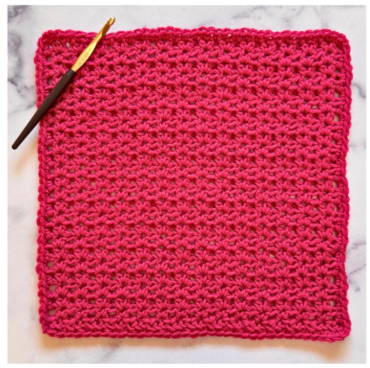 Crochet Armour Sampler ~ October V-Stitch