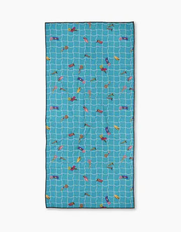 Geometry Beach Towel