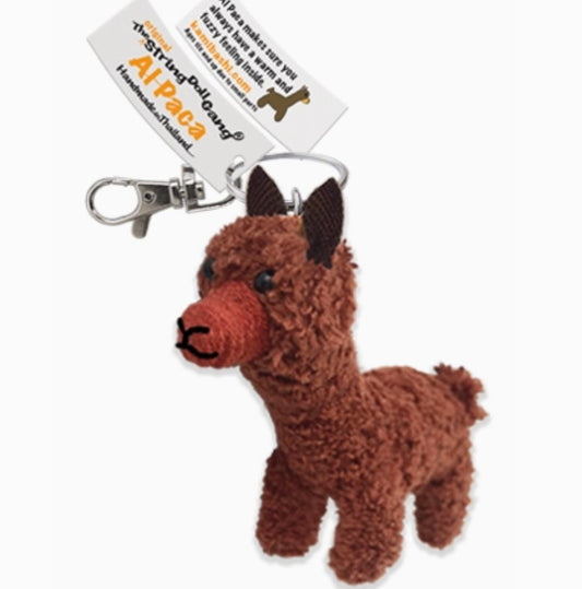 Kamibashi String Doll Keychains