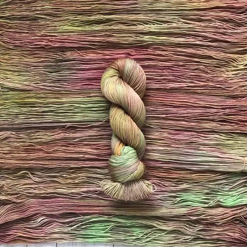 Salty Blonde 2-ply Sock