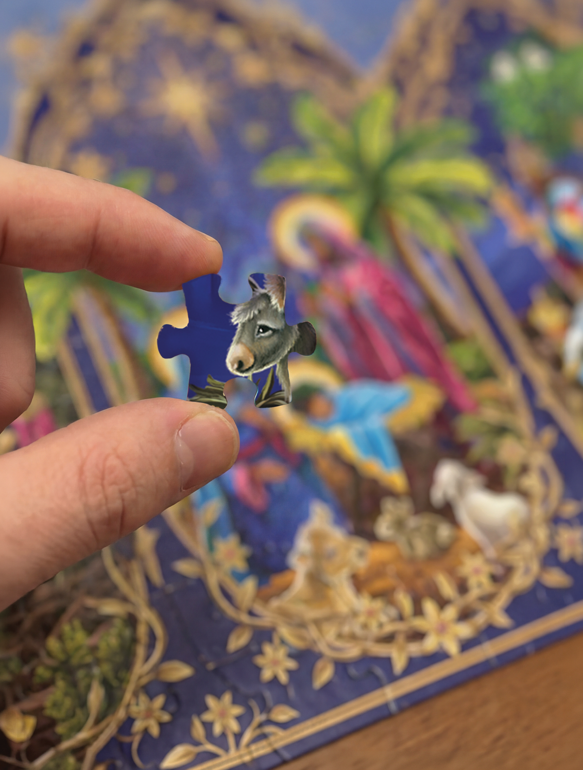 Starlit Nativity Advent Puzzle