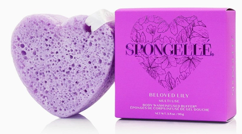 Spongelle Heart Shaped Body Sponges
