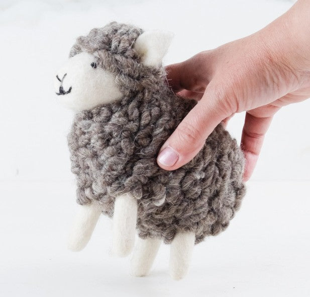 Wooly Toy Sheep
