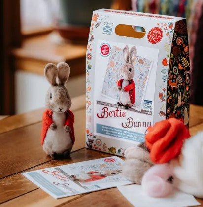 Bertie the Bunny Needle Felting Kit