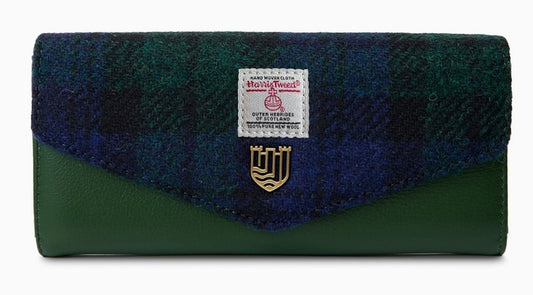 Harris Tweed Large Clasp Wallet