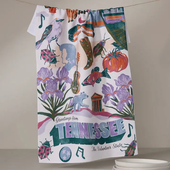 Geometry Tea Towel