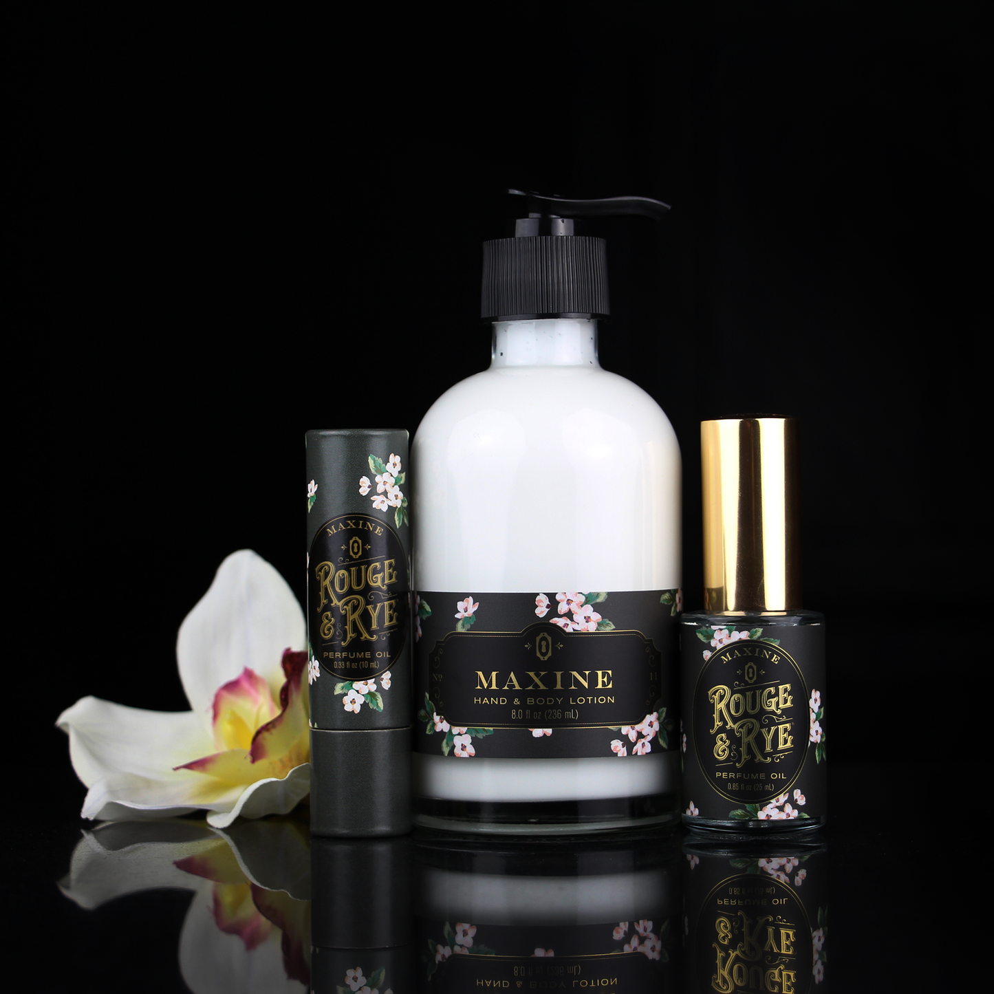 Maxine Perfume Oil • Vanilla and Leather