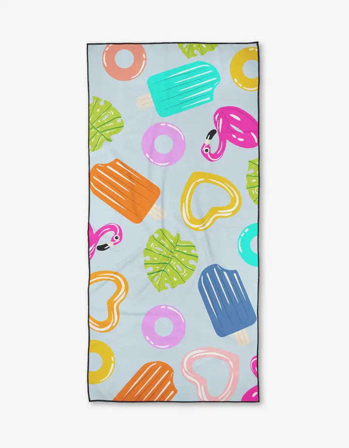 Geometry Beach Towel