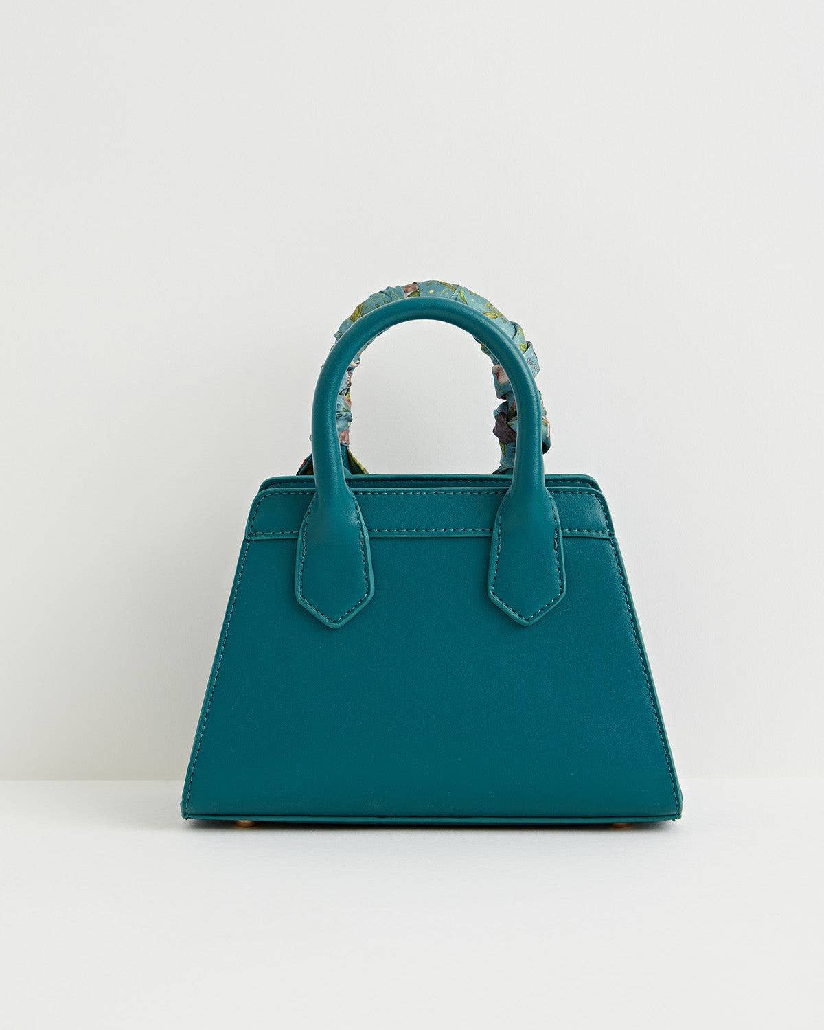 Catherine Rowe - Mini Structured Tote  - Teal