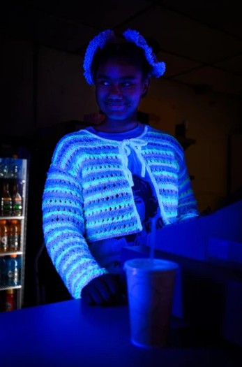 Lion Brand DIY Glow Cozy