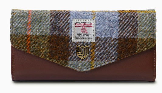 Harris Tweed Large Clasp Wallet