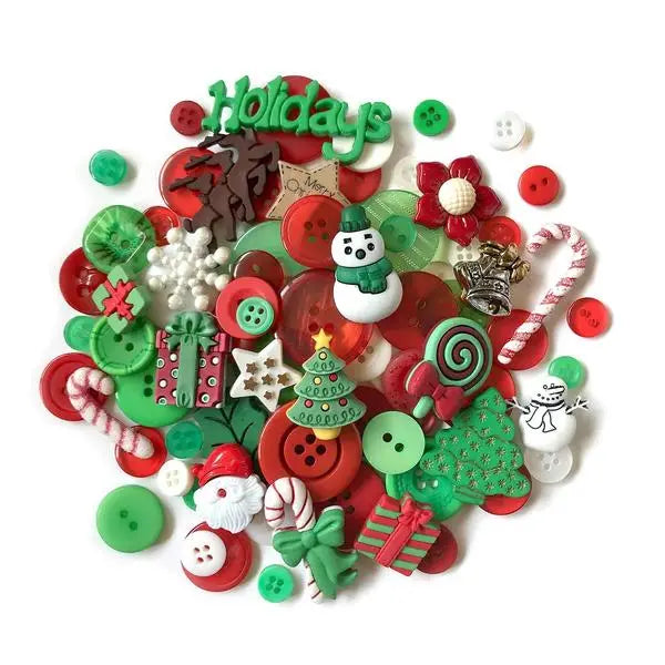 Christmas Button Value Pack