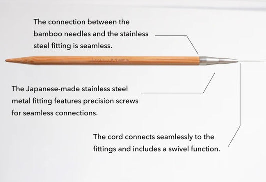 Koshitsu Fixed Circular Needles - 24 inch