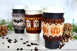 Autumn Doodle Cup Cozy